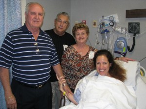 The family prepares for my mastectomy